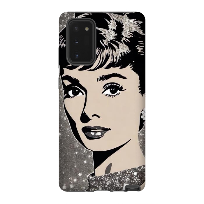 Galaxy Note 20 StrongFit Audrey Hepburn  by Winston