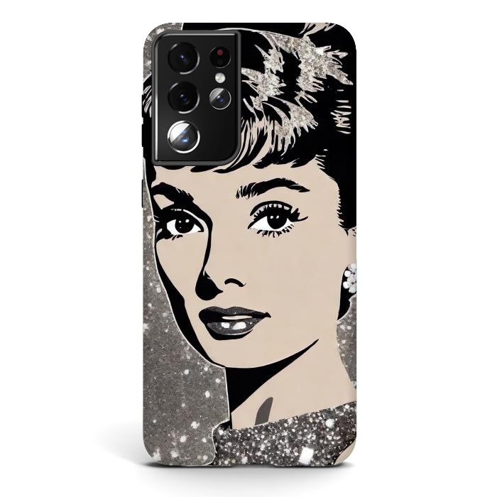 Galaxy S21 ultra StrongFit Audrey Hepburn  by Winston