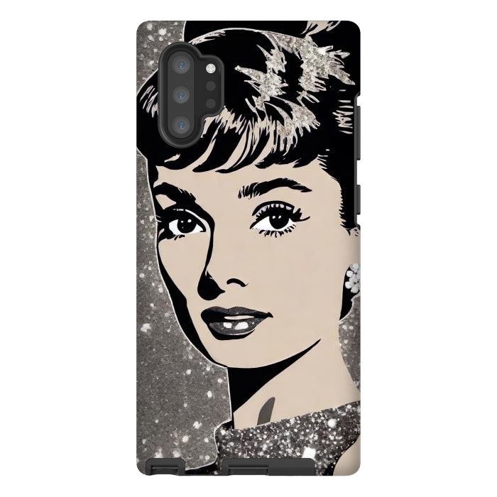 Galaxy Note 10 plus StrongFit Audrey Hepburn  by Winston