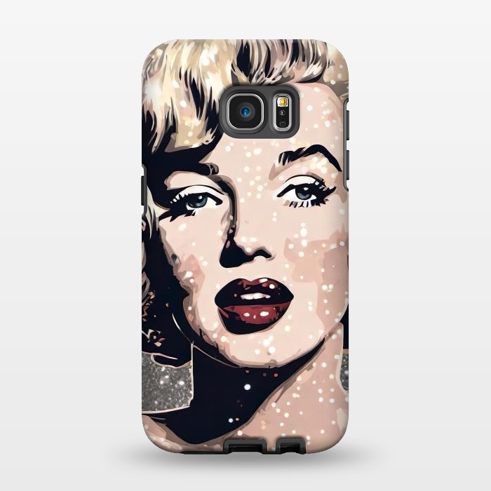 Galaxy S7 EDGE StrongFit Marilyn Monroe  by Winston
