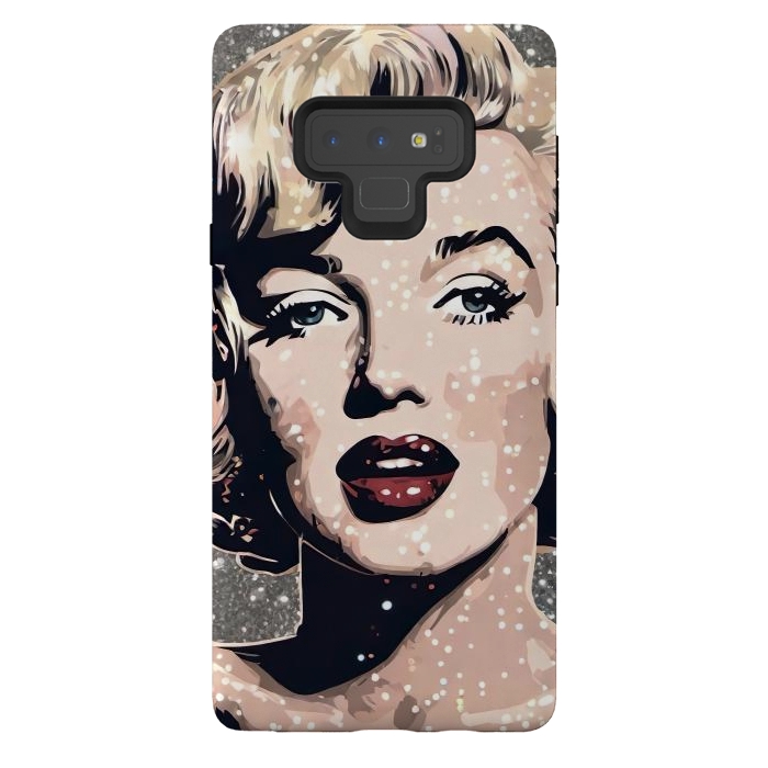 Galaxy Note 9 StrongFit Marilyn Monroe  by Winston