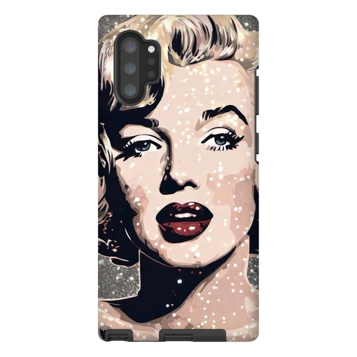 Galaxy Note 10 plus StrongFit Marilyn Monroe  by Winston