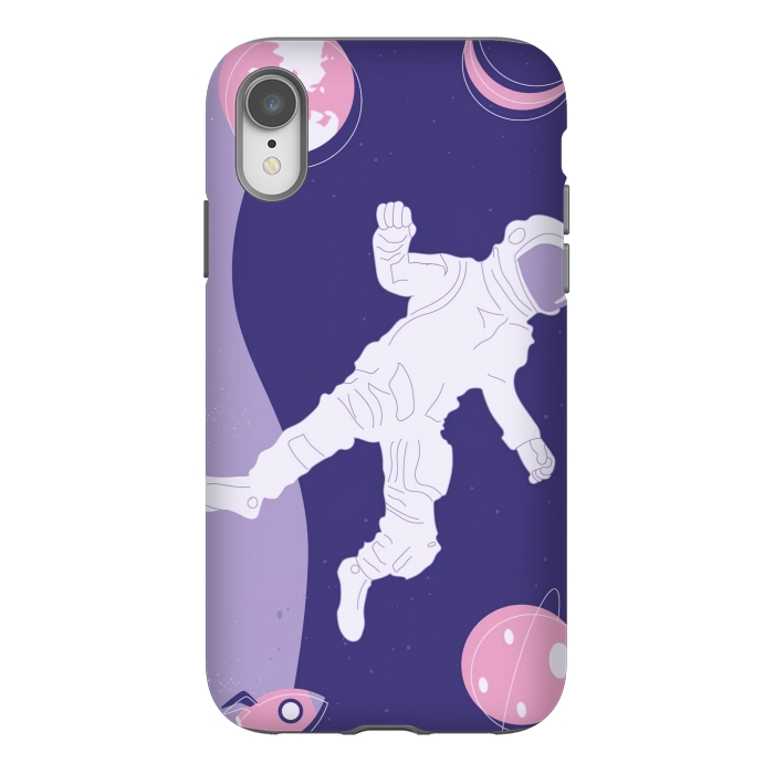 iPhone Xr StrongFit Astronaut by Winston