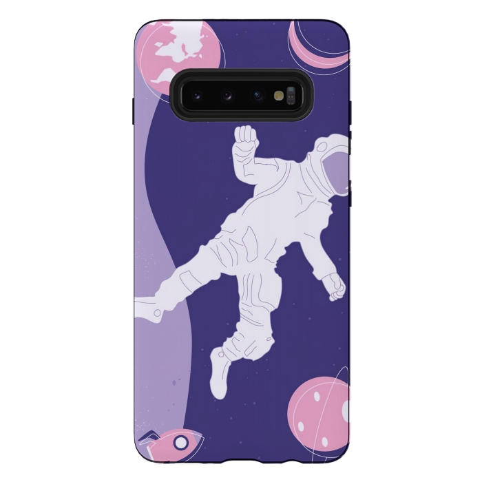 Galaxy S10 plus StrongFit Astronaut by Winston