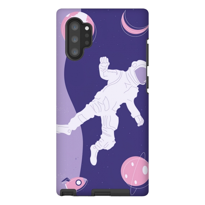 Galaxy Note 10 plus StrongFit Astronaut by Winston