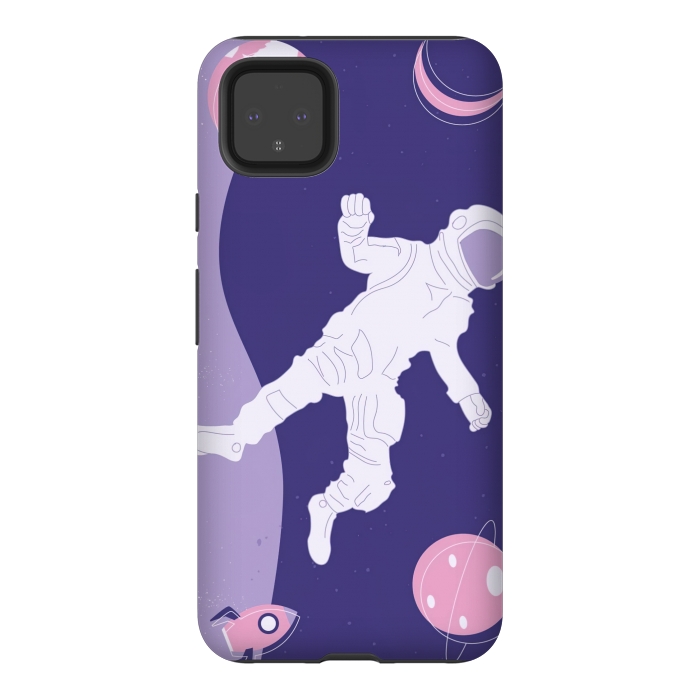 Pixel 4XL StrongFit Astronaut by Winston