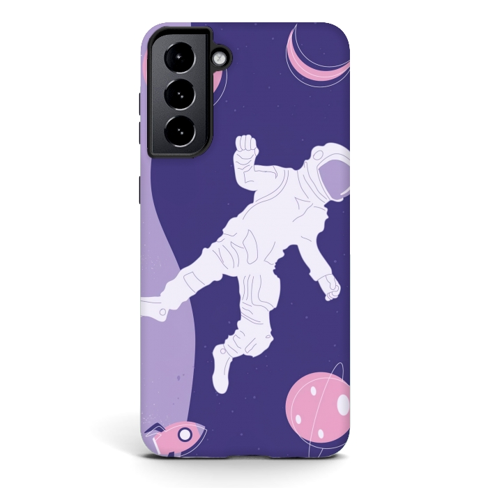 Galaxy S21 plus StrongFit Astronaut by Winston