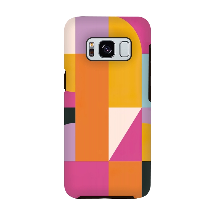 Galaxy S8 StrongFit Abstract geometric  by Winston