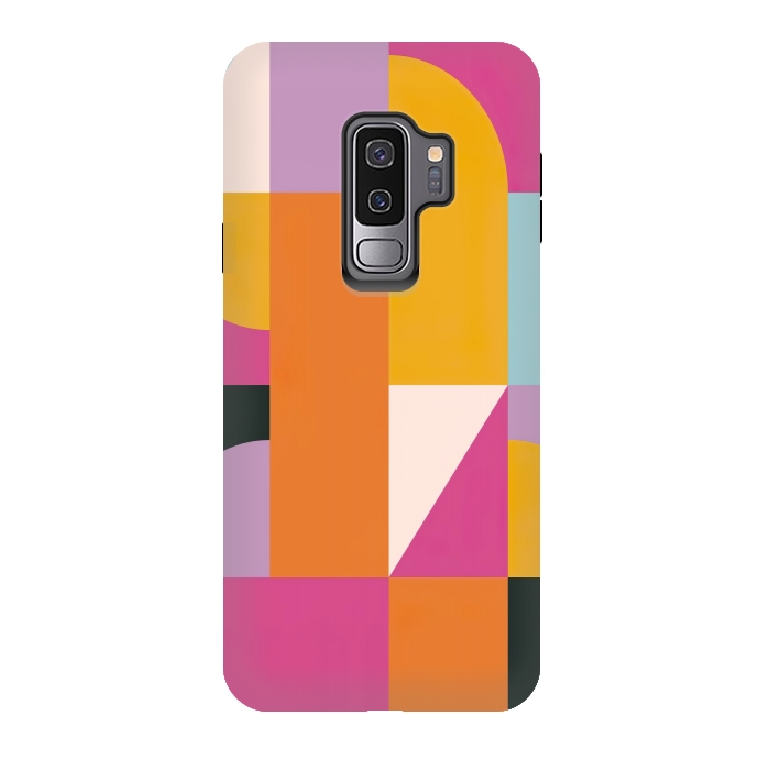 Galaxy S9 plus StrongFit Abstract geometric  by Winston