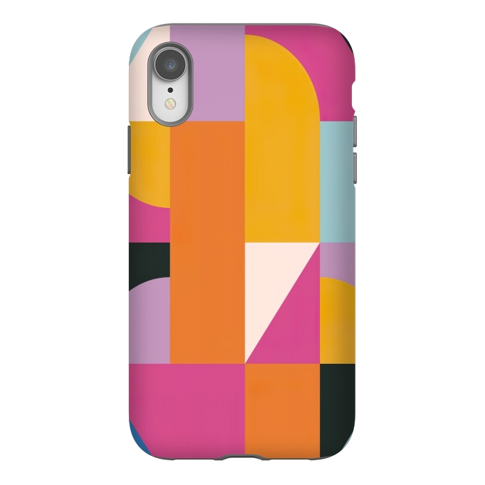 iPhone Xr StrongFit Abstract geometric  by Winston