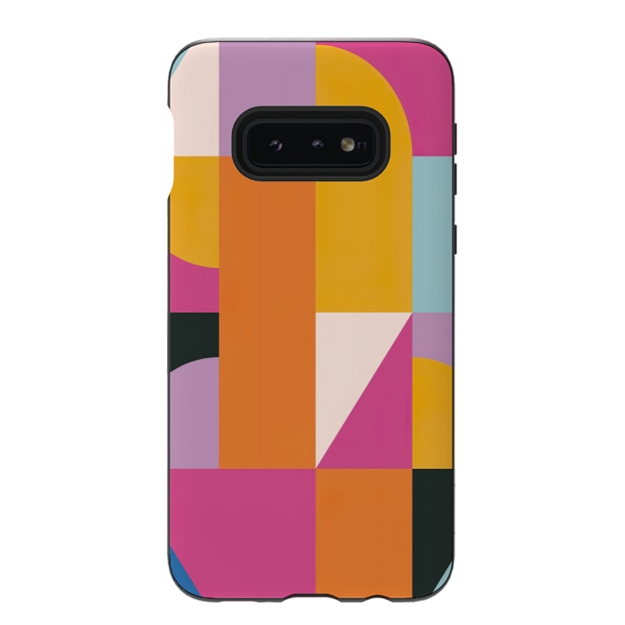 Galaxy S10e StrongFit Abstract geometric  by Winston