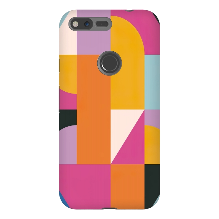 Pixel XL StrongFit Abstract geometric  by Winston