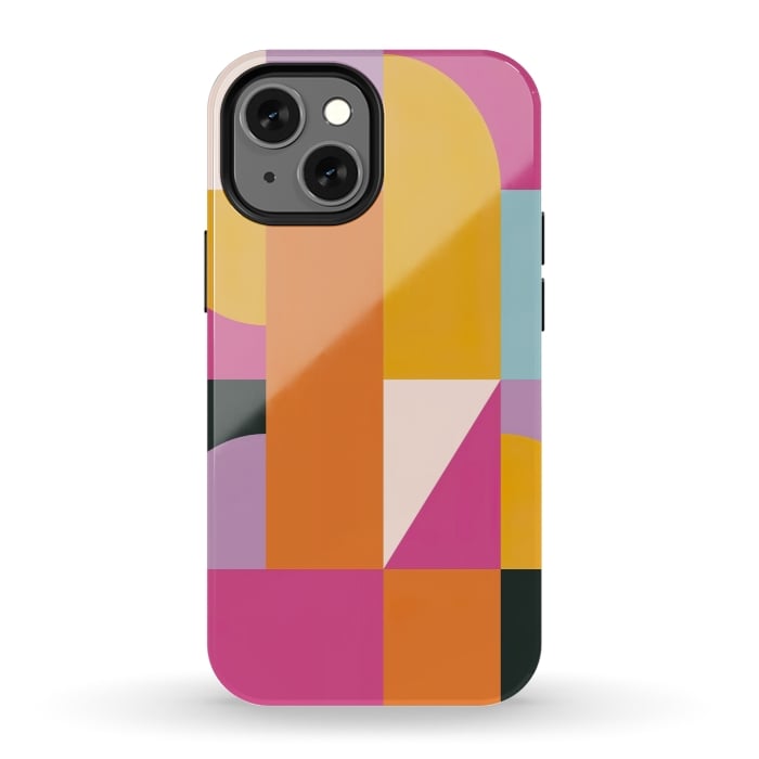 iPhone 12 mini StrongFit Abstract geometric  by Winston