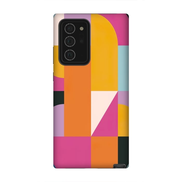 Galaxy Note 20 Ultra StrongFit Abstract geometric  by Winston