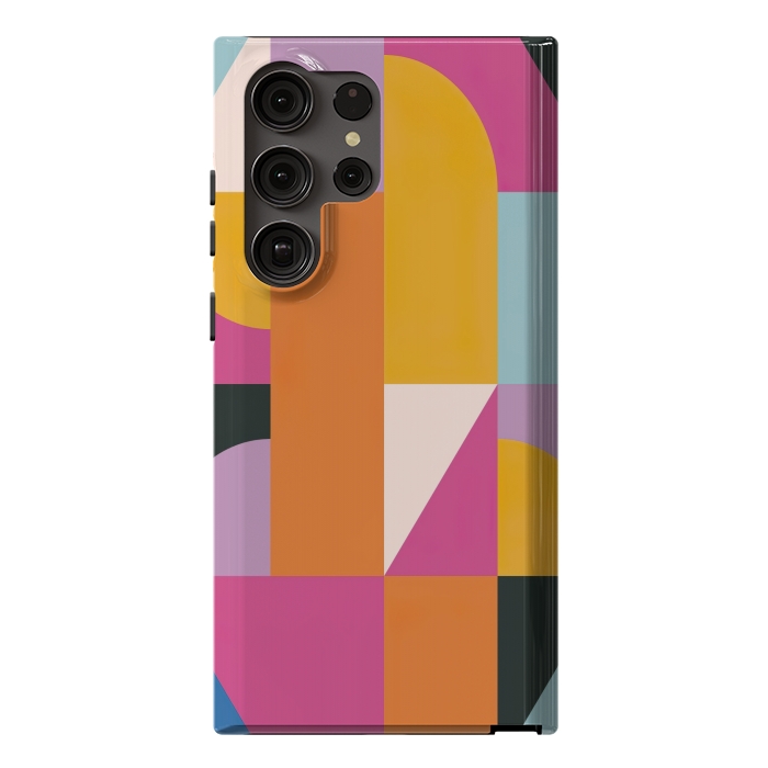 Galaxy S23 Ultra StrongFit Abstract geometric  by Winston