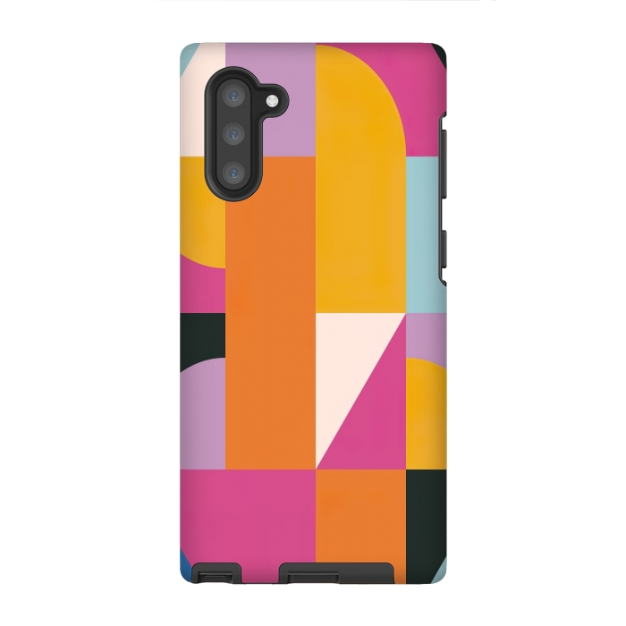 Galaxy Note 10 StrongFit Abstract geometric  by Winston