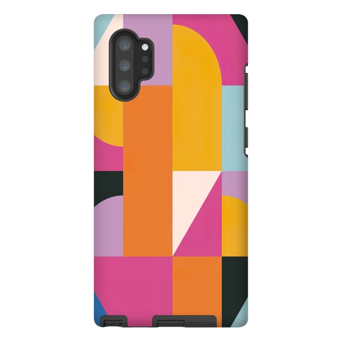 Galaxy Note 10 plus StrongFit Abstract geometric  by Winston