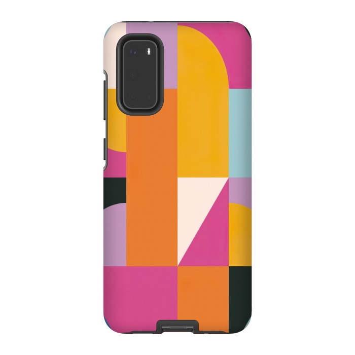 Galaxy S20 StrongFit Abstract geometric  by Winston