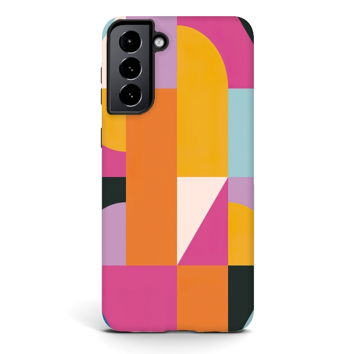Galaxy S21 plus StrongFit Abstract geometric  by Winston
