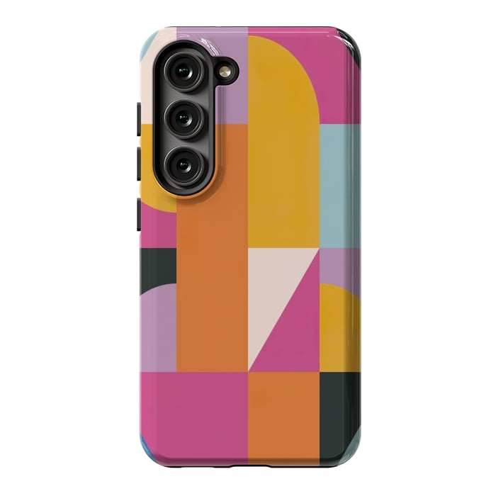 Galaxy S23 StrongFit Abstract geometric  by Winston