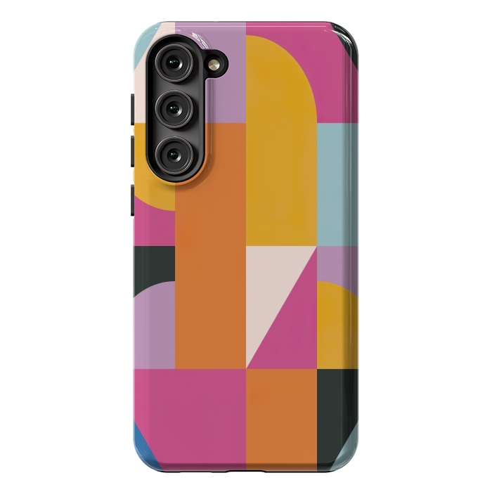 Galaxy S23 Plus StrongFit Abstract geometric  by Winston