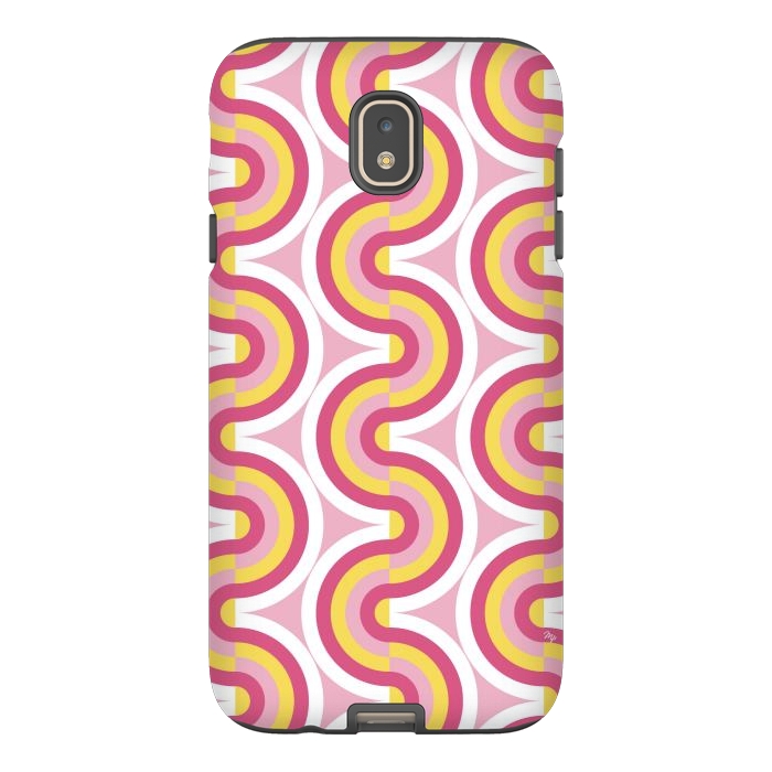 Galaxy J7 StrongFit Playful bold waves by Martina