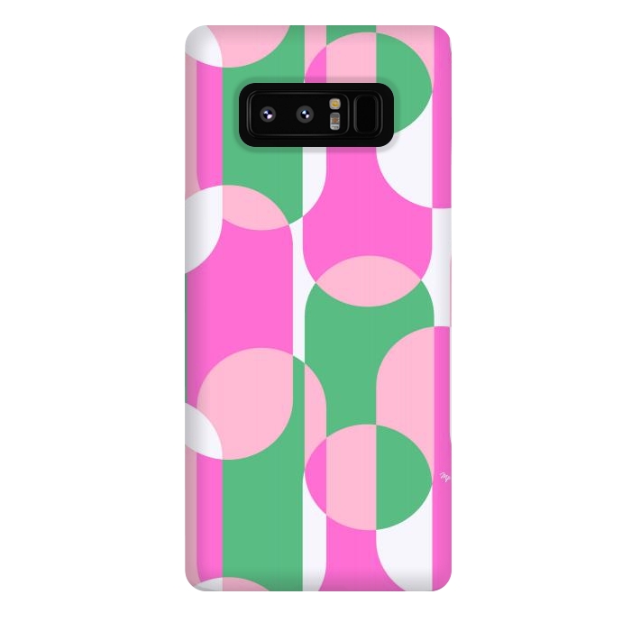 Galaxy Note 8 StrongFit Bright shapes by Martina