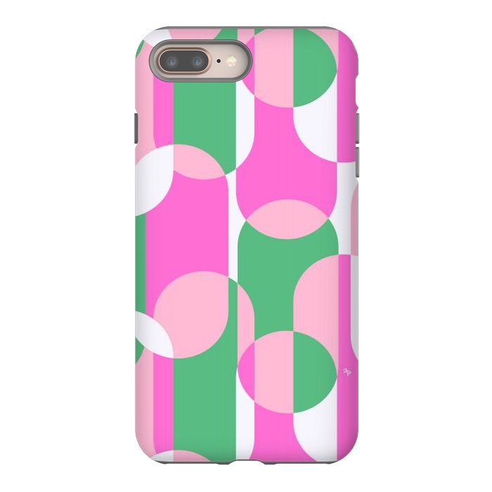 iPhone 8 plus StrongFit Bright shapes by Martina