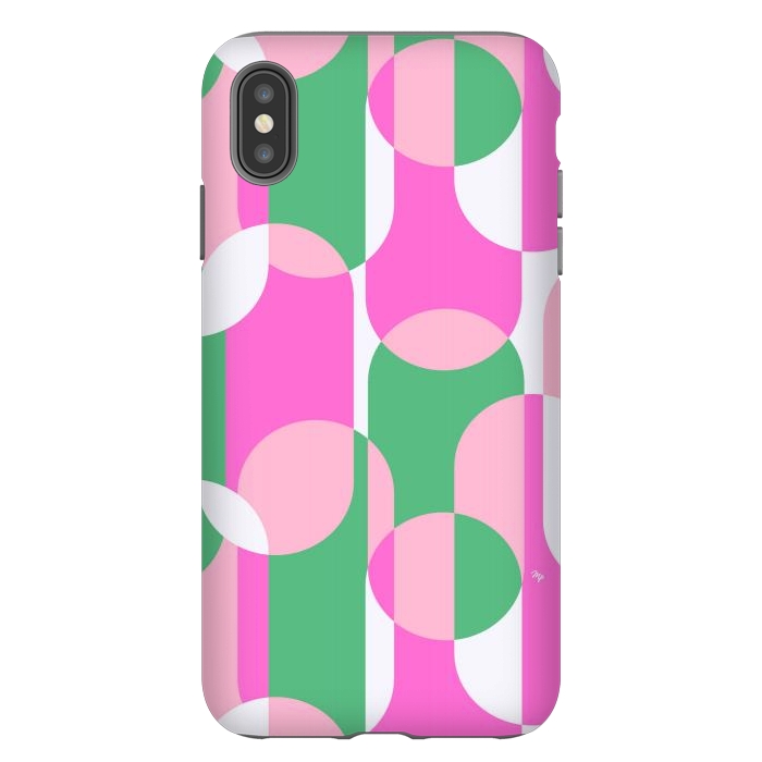 iPhone Xs Max StrongFit Bright shapes by Martina
