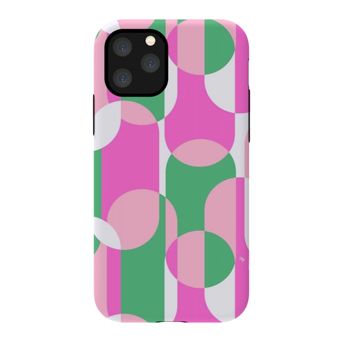 iPhone 11 Pro StrongFit Bright shapes by Martina