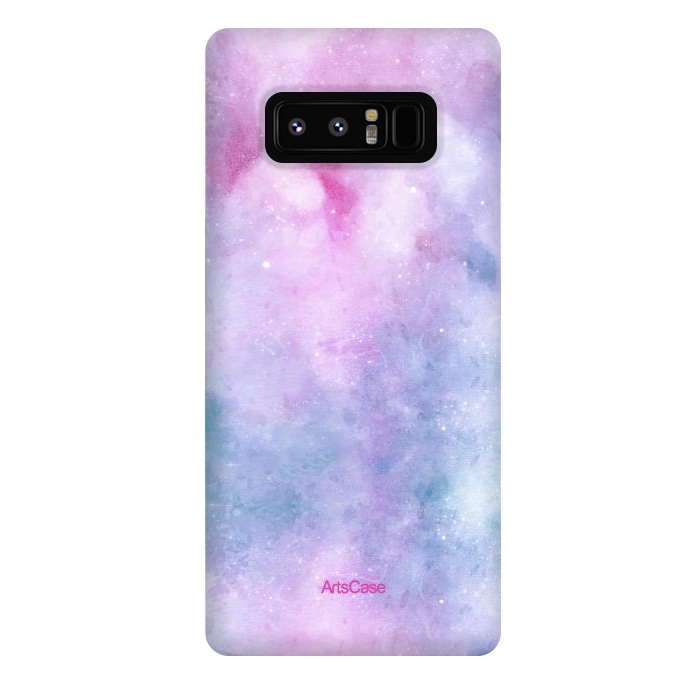 Galaxy Note 8 StrongFit Candy Blue and Pink  by ArtsCase
