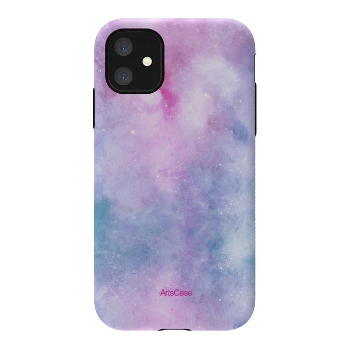 iPhone 11 StrongFit Candy Blue and Pink  by ArtsCase