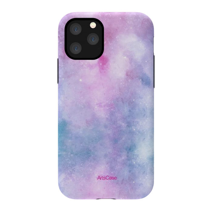 iPhone 11 Pro StrongFit Candy Blue and Pink  by ArtsCase