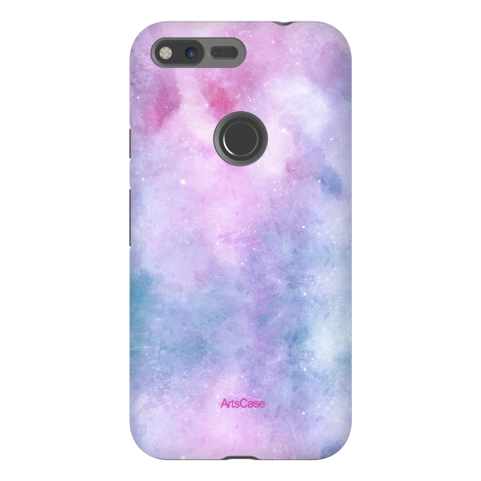 Pixel XL StrongFit Candy Blue and Pink  by ArtsCase