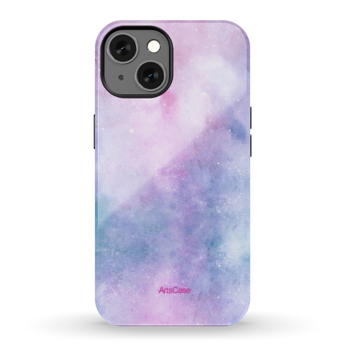 iPhone 13 StrongFit Candy Blue and Pink  by ArtsCase