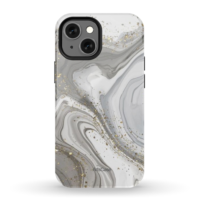 iPhone 12 mini StrongFit Gray Clouds by ArtsCase