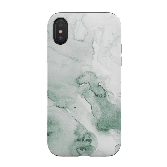 iPhone Xs / X StrongFit Green Cheescake by ArtsCase