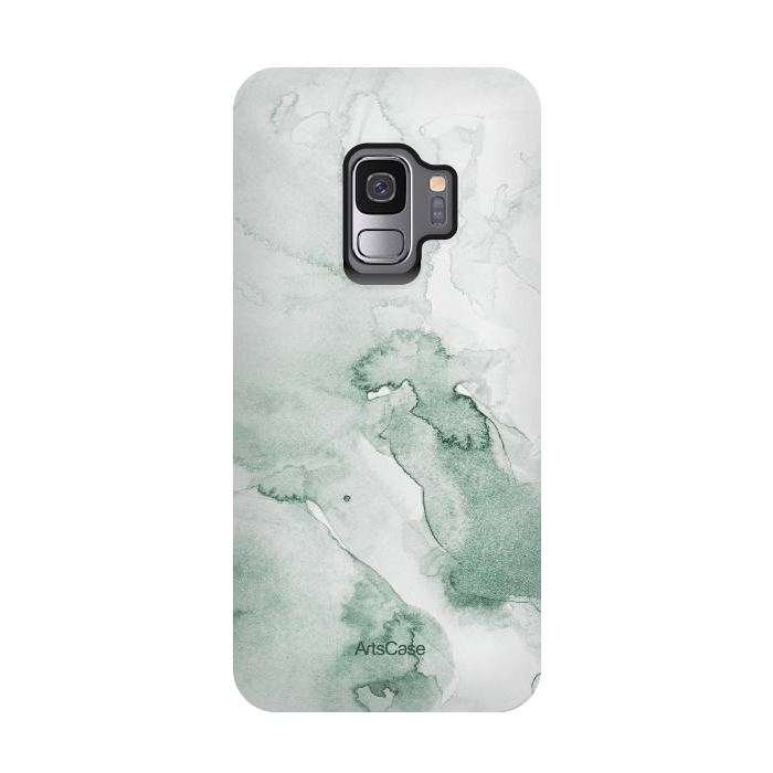 Galaxy S9 StrongFit Green Cheescake by ArtsCase