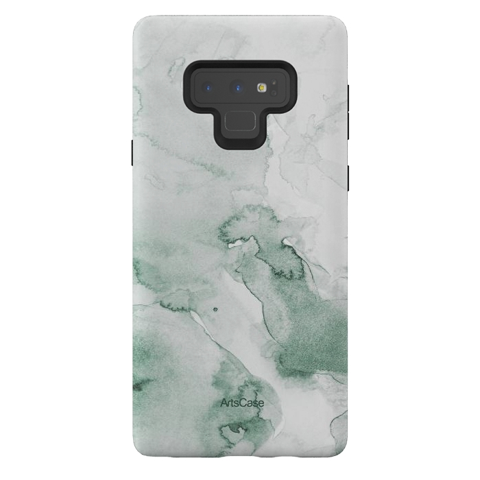 Galaxy Note 9 StrongFit Green Cheescake by ArtsCase