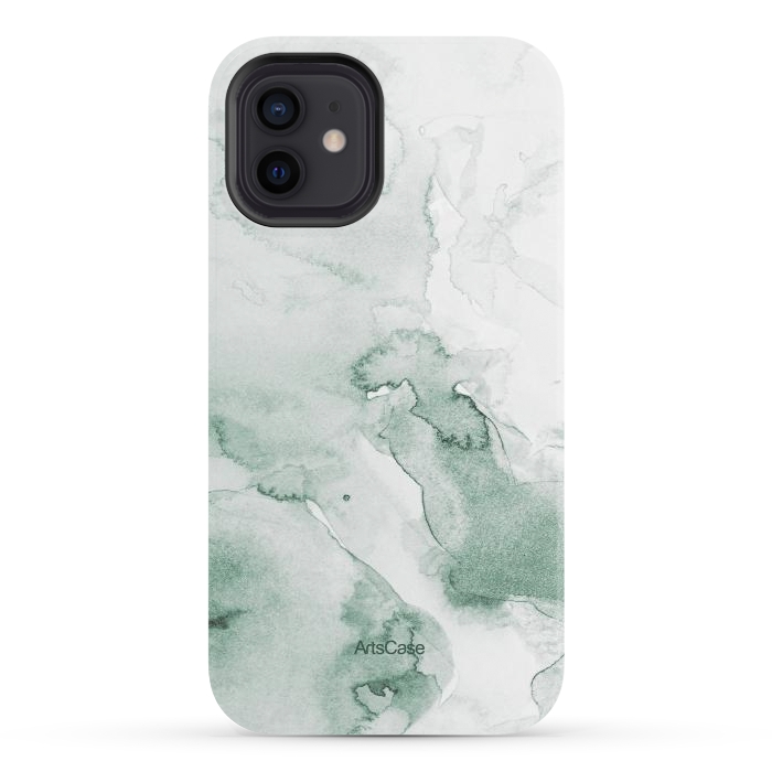 iPhone 12 StrongFit Green Cheescake by ArtsCase