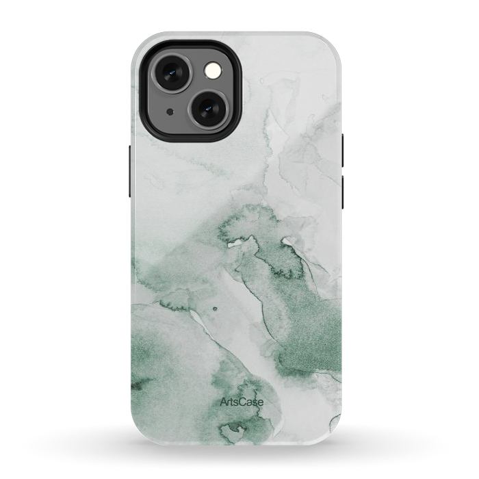 iPhone 13 mini StrongFit Green Cheescake by ArtsCase