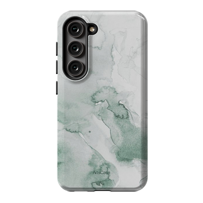 Galaxy S23 StrongFit Green Cheescake by ArtsCase
