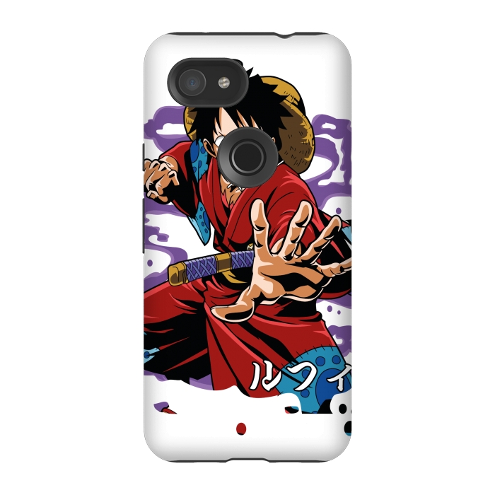 Pixel 3A StrongFit Luffy by Winston