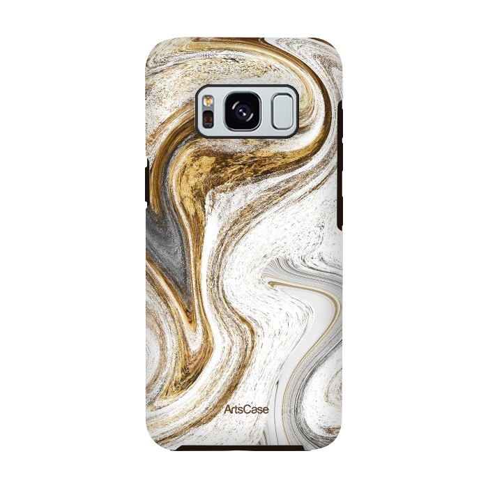 Galaxy S8 StrongFit Brown Coffee by ArtsCase