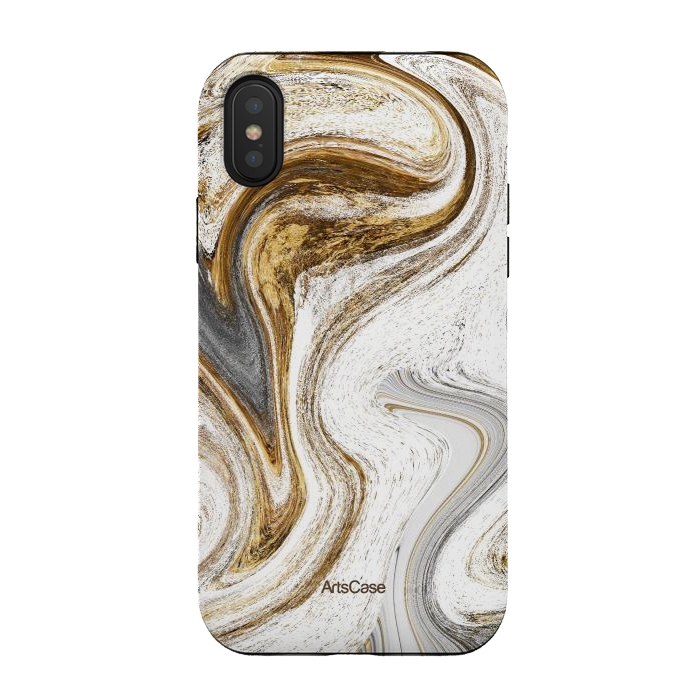 iPhone Xs / X StrongFit Brown Coffee by ArtsCase