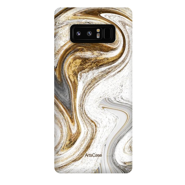 Galaxy Note 8 StrongFit Brown Coffee by ArtsCase
