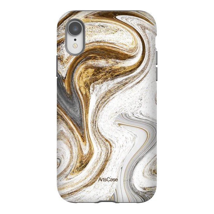 iPhone Xr StrongFit Brown Coffee by ArtsCase
