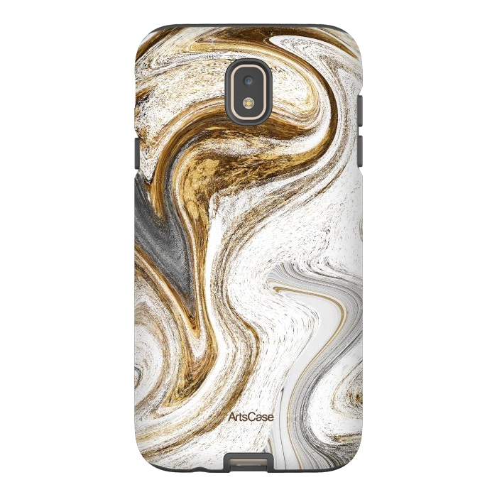 Galaxy J7 StrongFit Brown Coffee by ArtsCase
