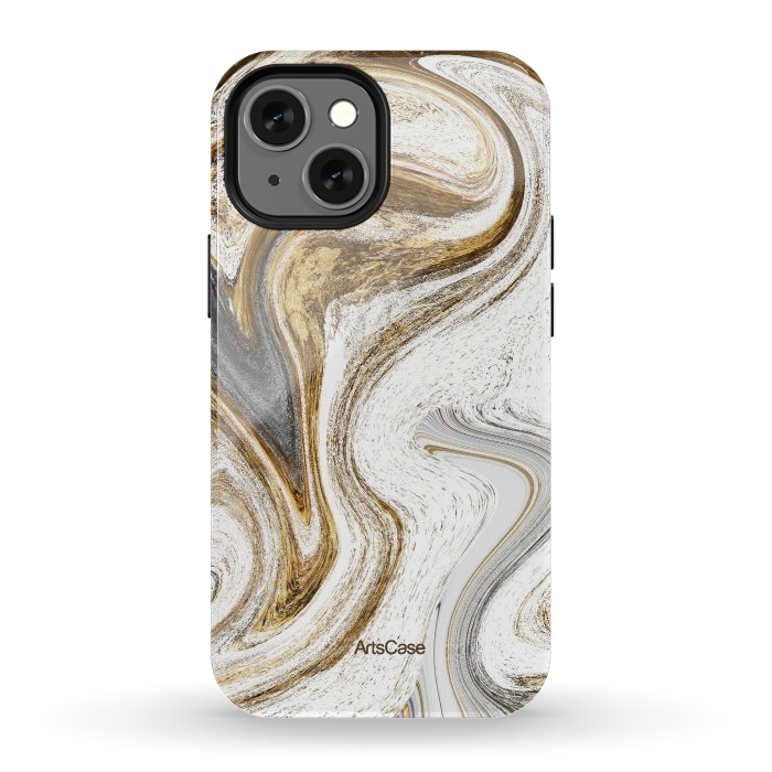 iPhone 12 mini StrongFit Brown Coffee by ArtsCase