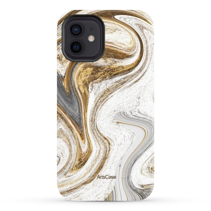 iPhone 12 StrongFit Brown Coffee by ArtsCase